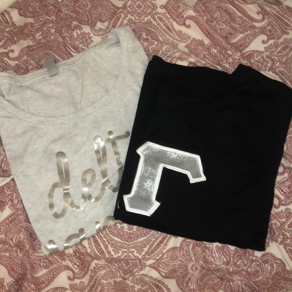 Delta Gamma tshirt set- greek life
